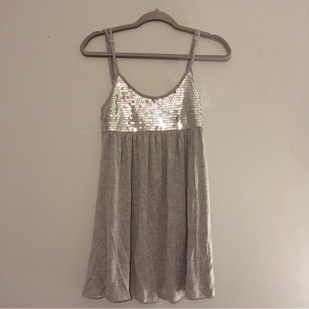 Sequin cami top